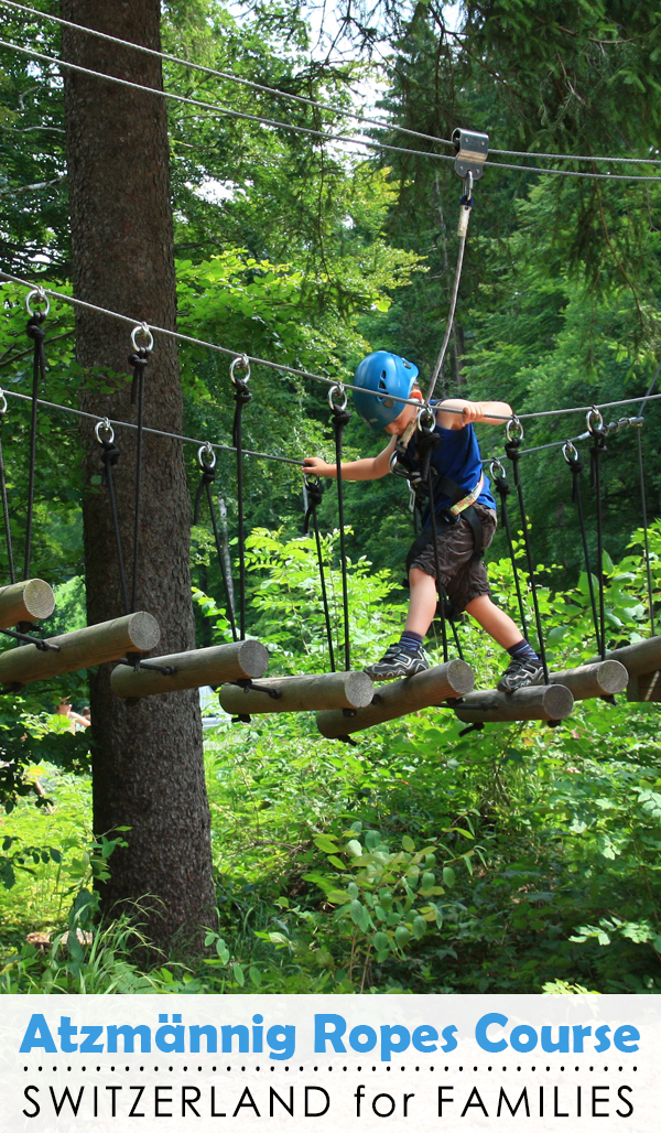 This ropes course in the trees has courses designed for both big and small. There is also a big playground, alpine slide, and a theme trail for children.