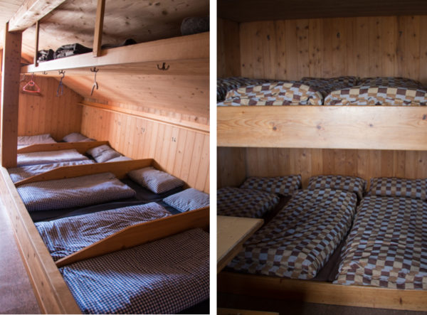 Swiss Mountain Huts Sleeping Bag Liner Required