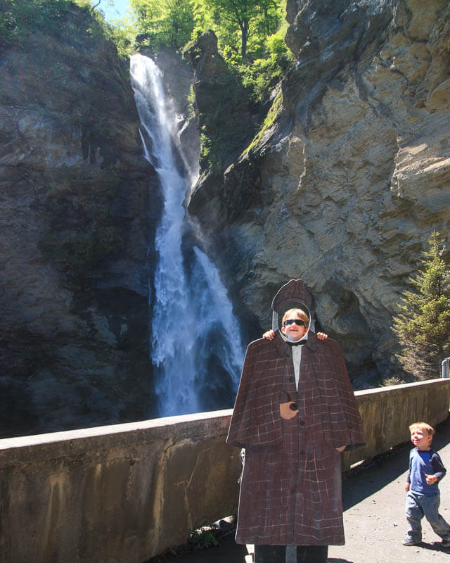 This popular tourist attraction near Interlaken is famous as the setting for Sherlock Holmes’ apparent death. A vintage funicular takes you up to a lookout over the falls, then an optional short hike up to see more up close. For a little excitement, you can rent mountain scooters at the top and ride back to the valley. Afterwards, visit the nearby town of Meiringen for ice cream sundaes and meringues.