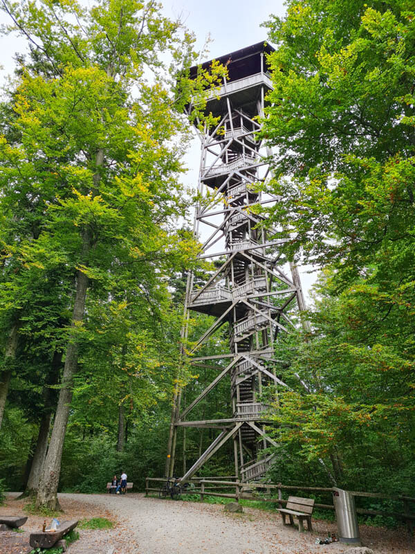 Loorenkopf observation tower near Zürich